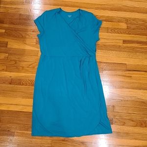 TravelSmith Faux Wrap Dress